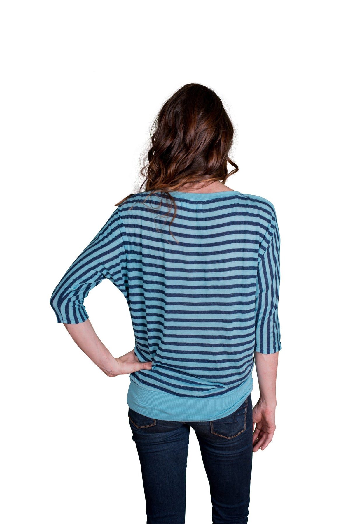 Velvet by Graham &amp; Spencer Maram Striped Dolman Sleeve Top