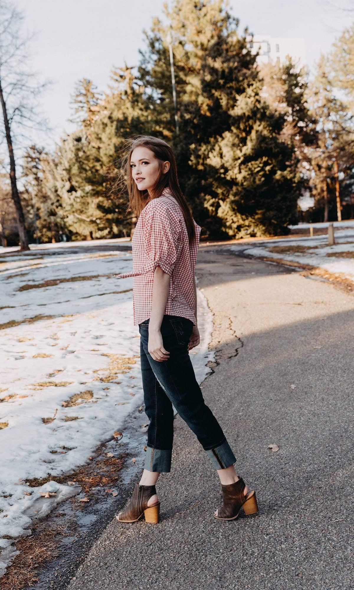 Level 99 Morgan Cuffed Straight Leg Denim - Valley