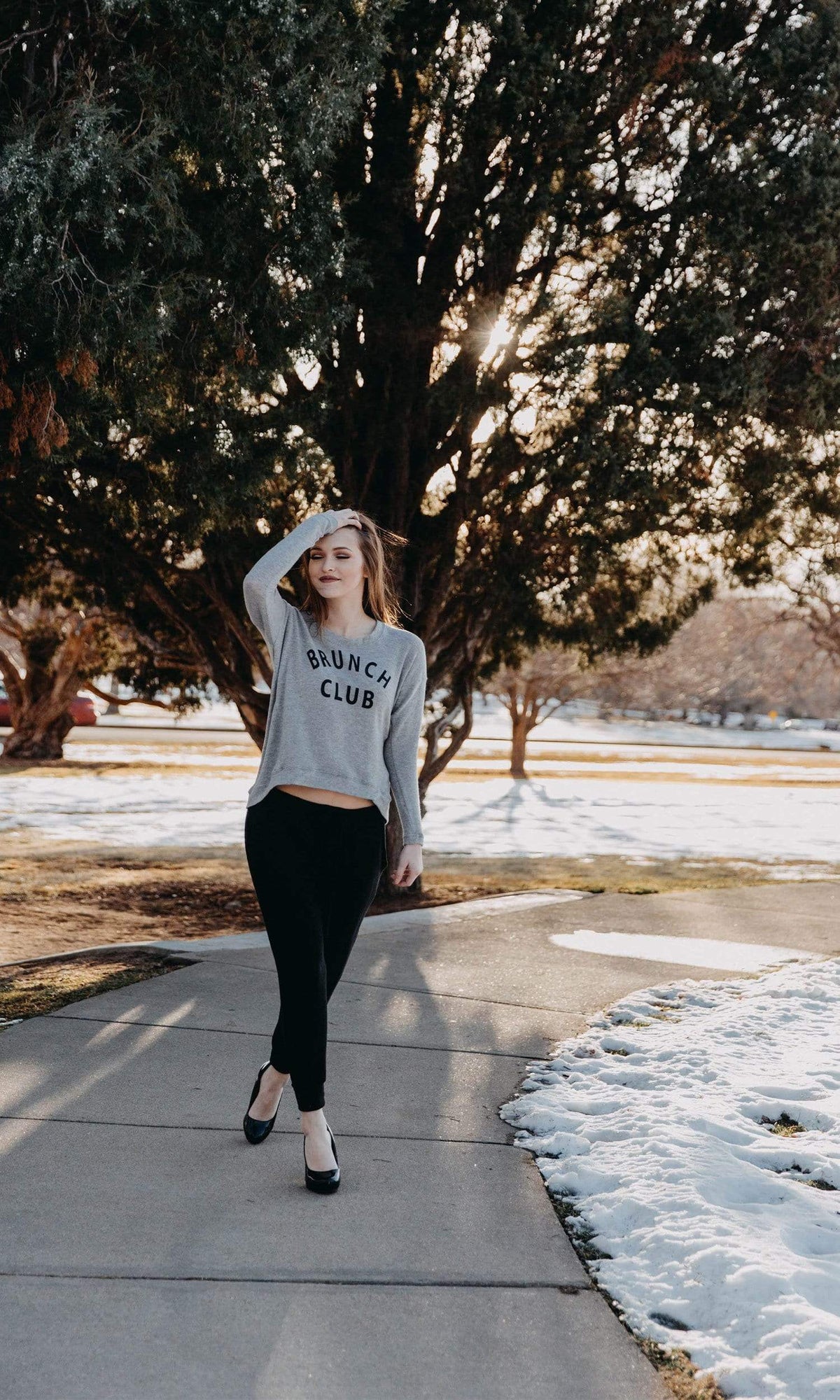 Sundown by River + Sky Brunch Club Take It Easy Top