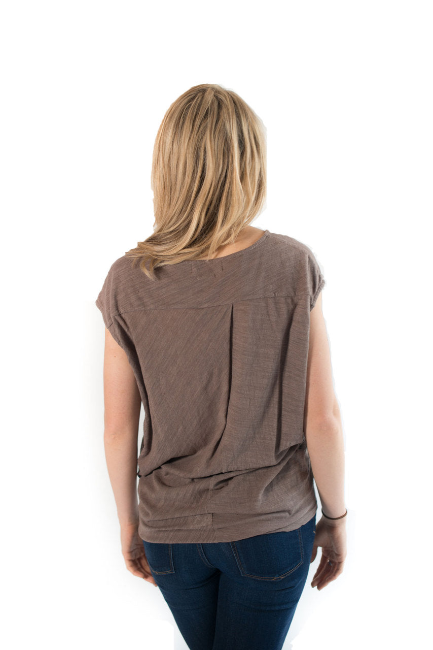 Velvet by Graham and Spencer Capri V Neck Top