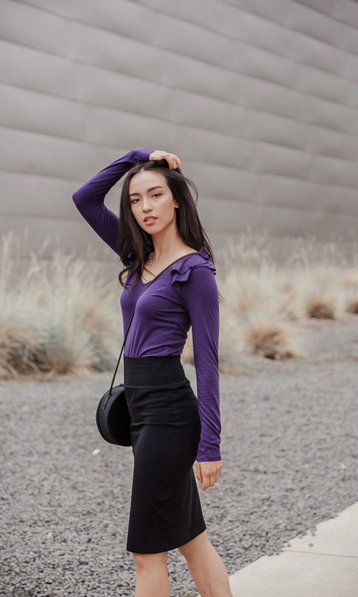 Velvet by Graham &amp; Spencer Treva Cotton Pencil Skirt