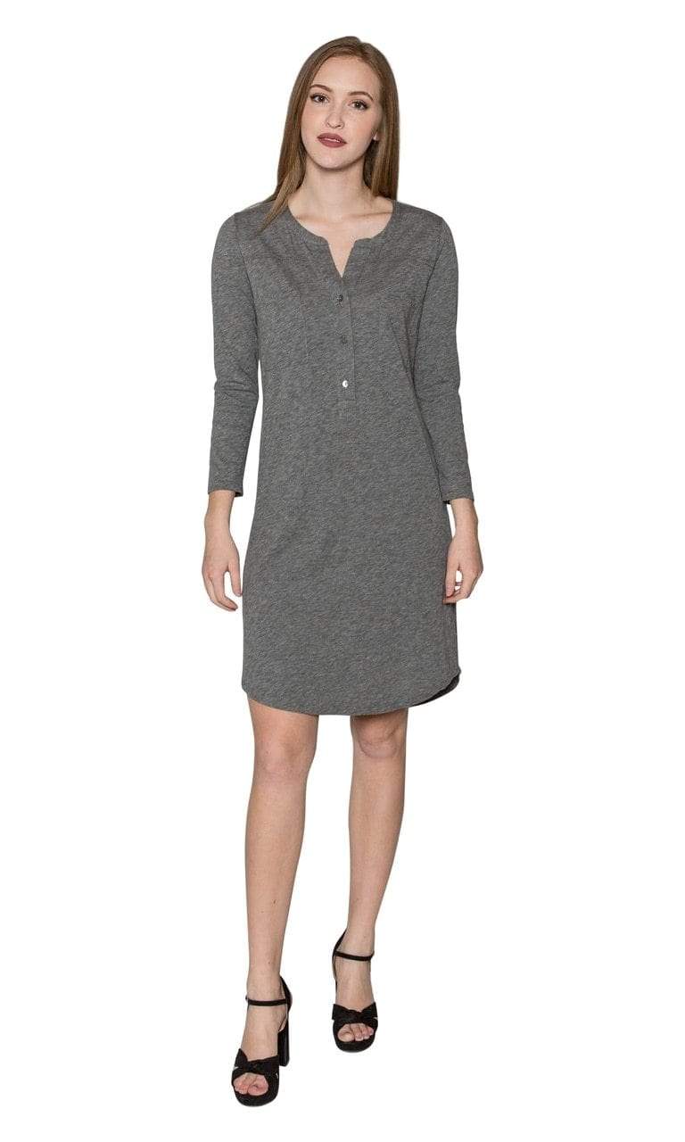 Velvet by Graham &amp; Spencer Vavaya Cotton Slub Shirt Dress