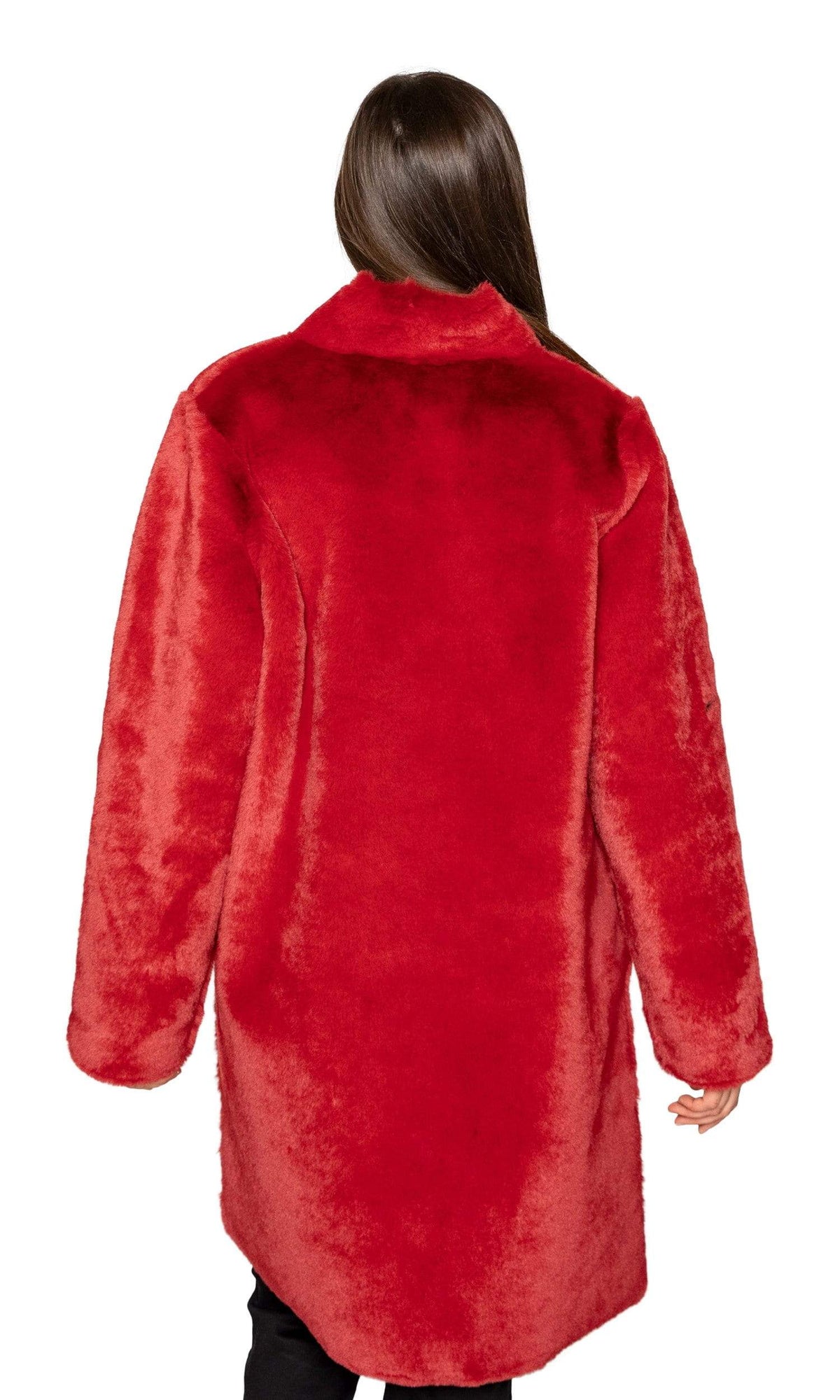 Velvet by Graham &amp; Spencer Mina Faux Fur 3/4 Length Coat