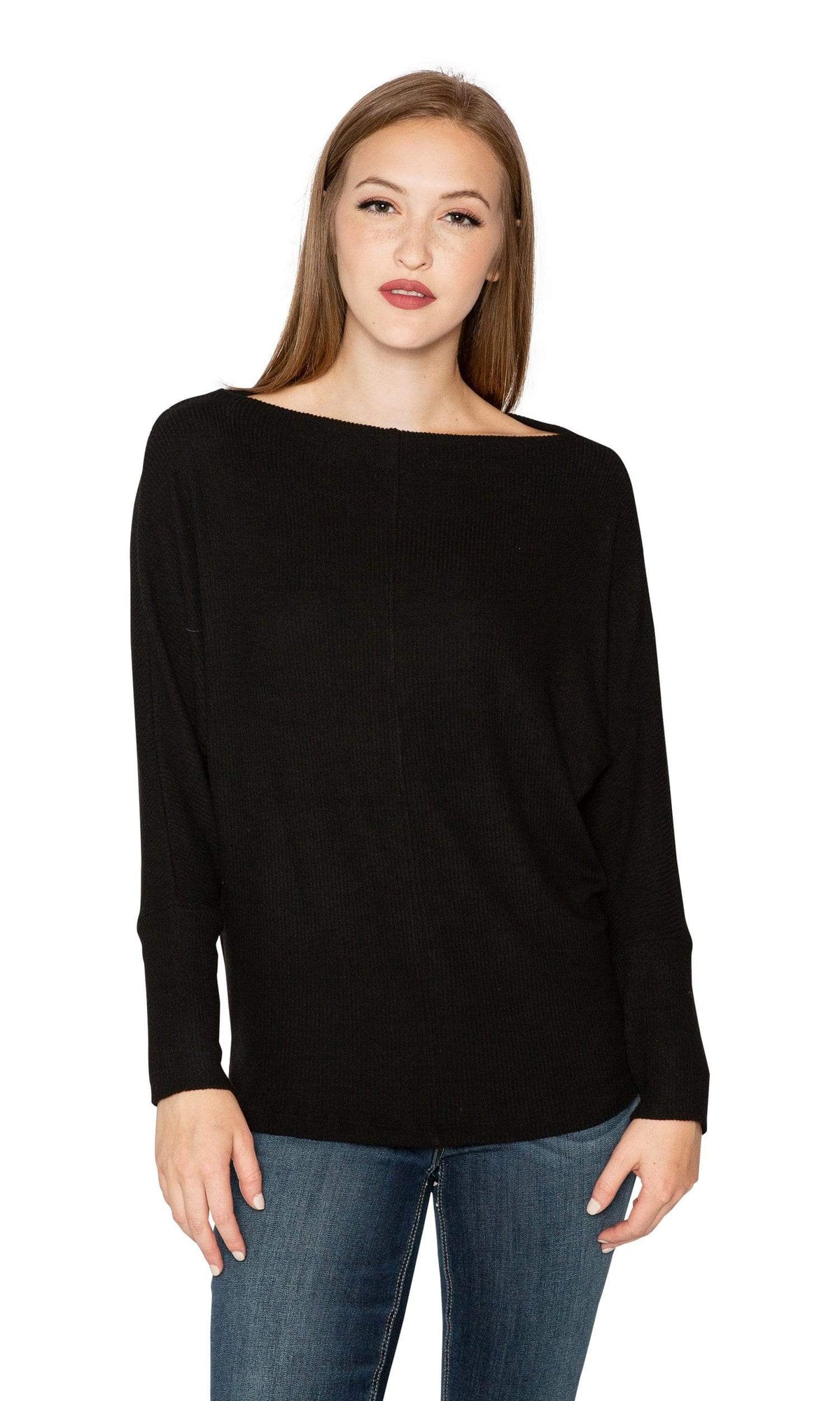 Velvet by Graham &amp; Spencer Borsala Cozy Rib Dolman Top