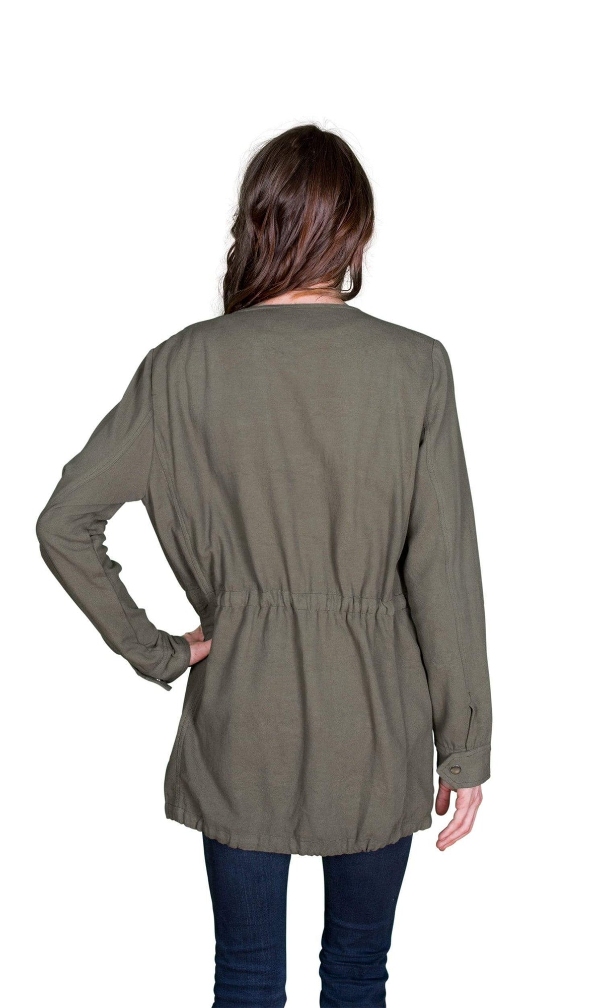 Velvet by Graham &amp; Spencer Erykah Waterfall Collar Zip Jacket