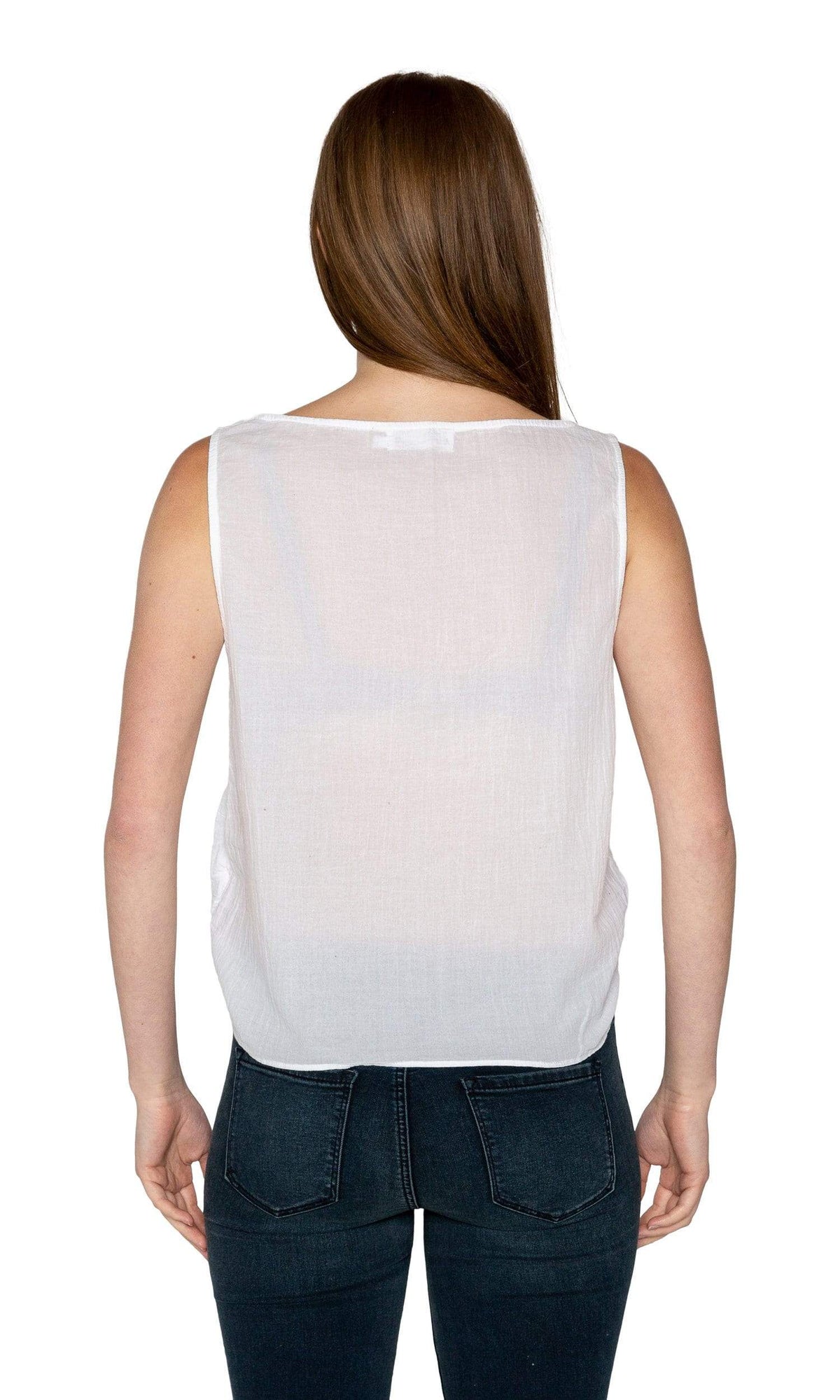 Velvet by Graham &amp; Spencer Janna Tie Front Tank