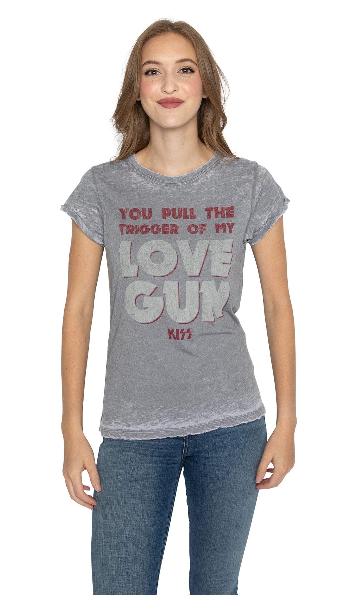 Recycled Karma KISS Trigger Love Gun Tee