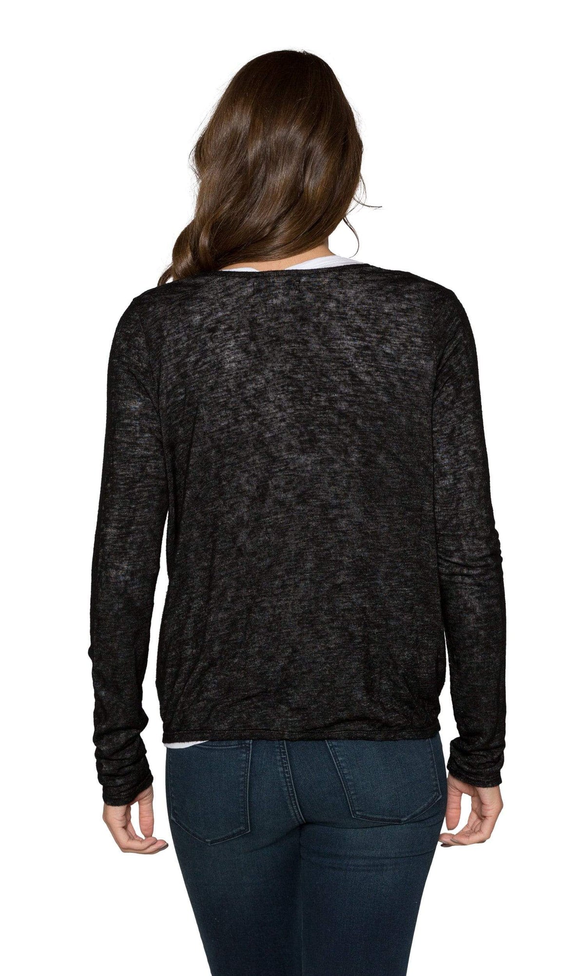 Velvet by Graham &amp; Spencer Margaret Textured Knit Tie Front Cardigan