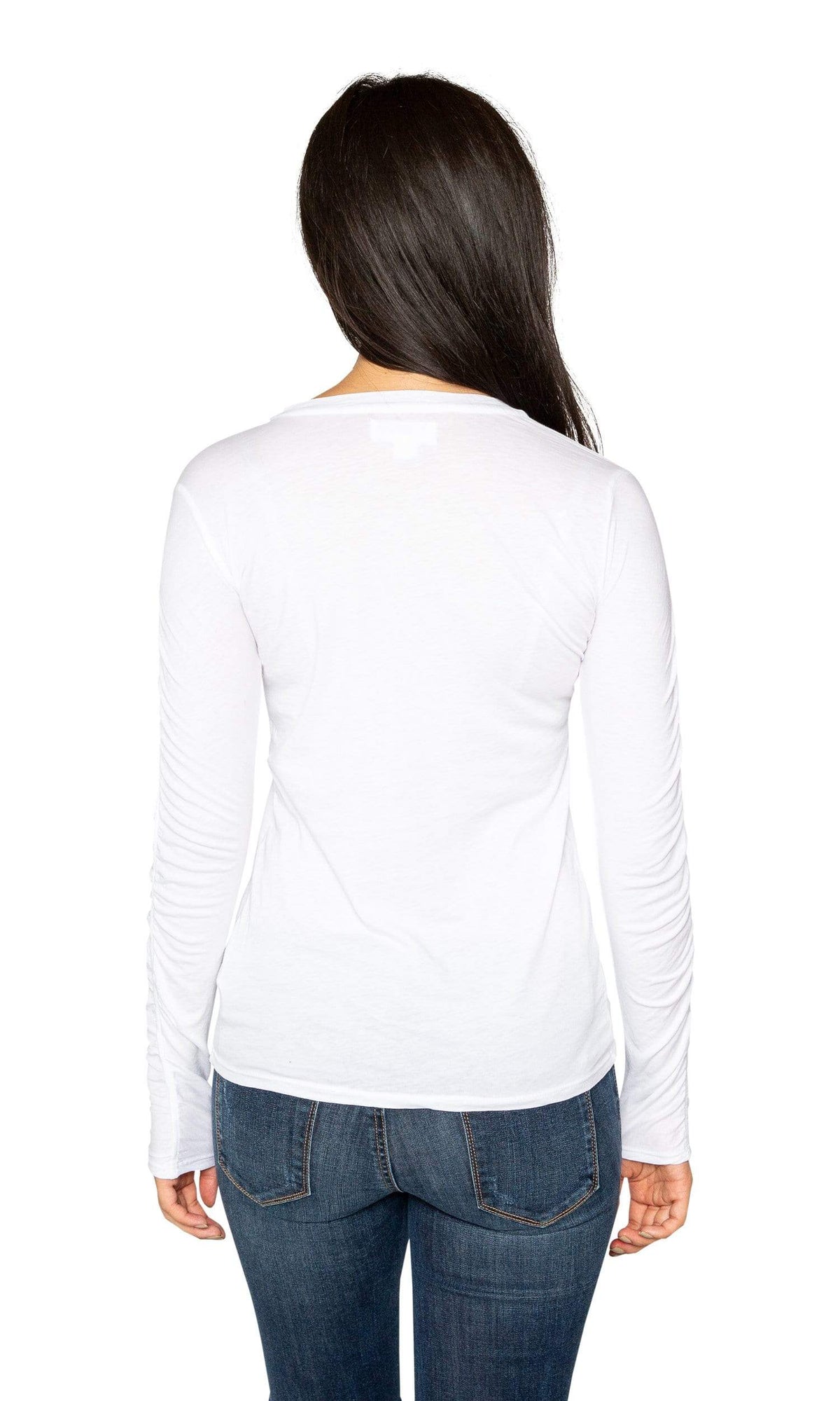 Velvet by Graham &amp; Spencer Miss Shirred Sleeve Top