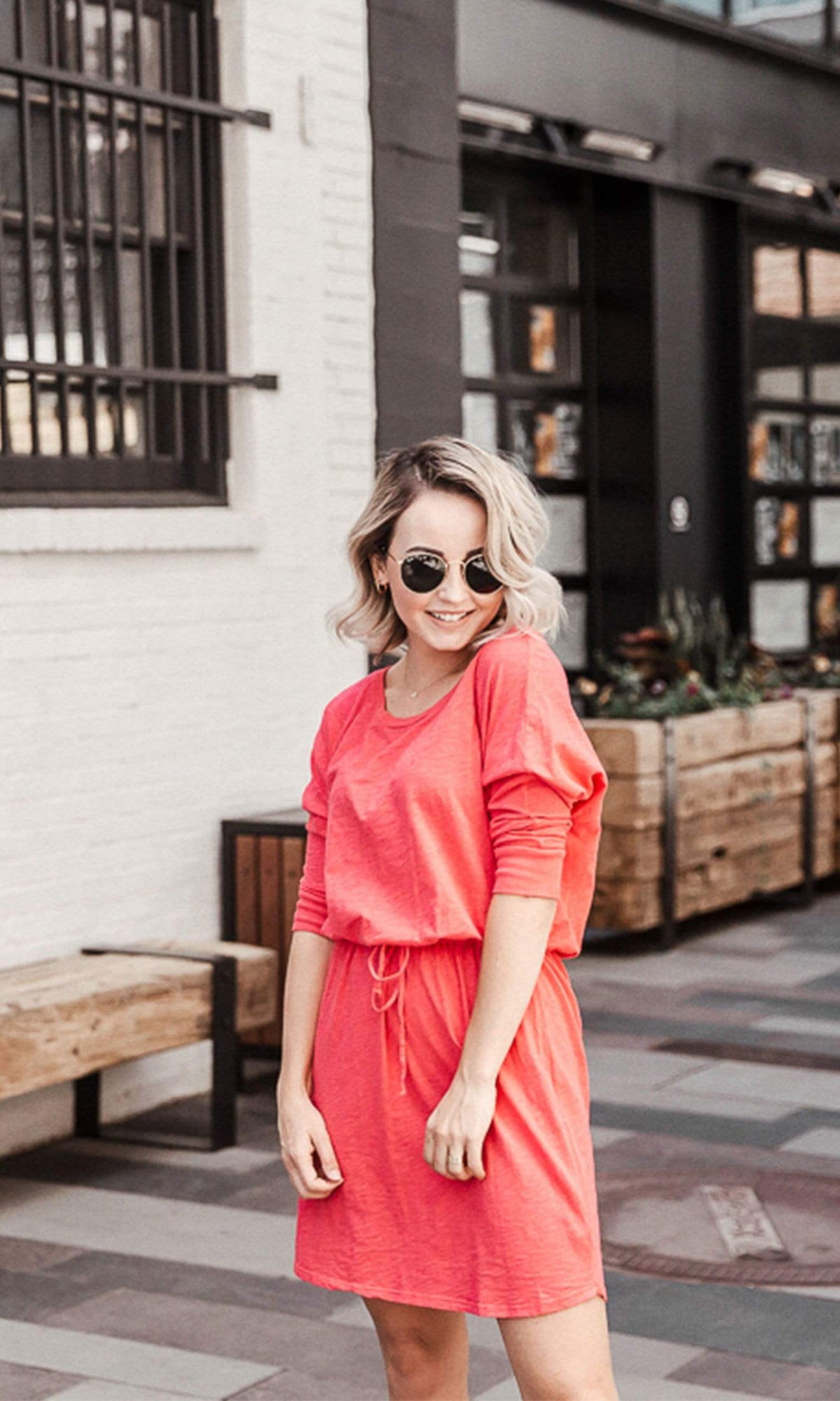 Velvet by Graham &amp; Spencer Adorabella 3/4 Sleeve Dress