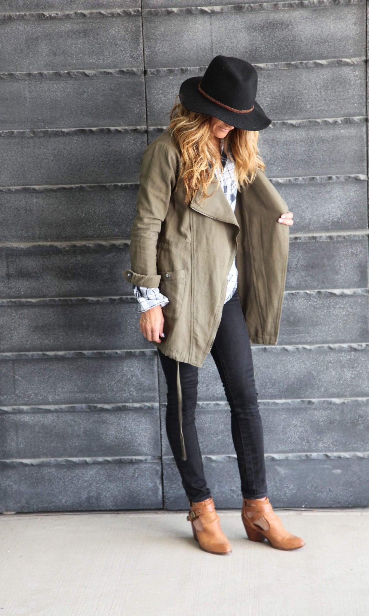 Velvet by Graham &amp; Spencer Erykah Waterfall Collar Zip Jacket