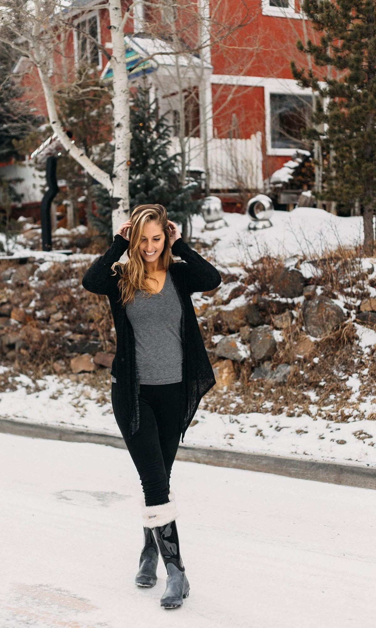 Velvet by Graham &amp; Spencer Margaret Textured Knit Tie Front Cardigan