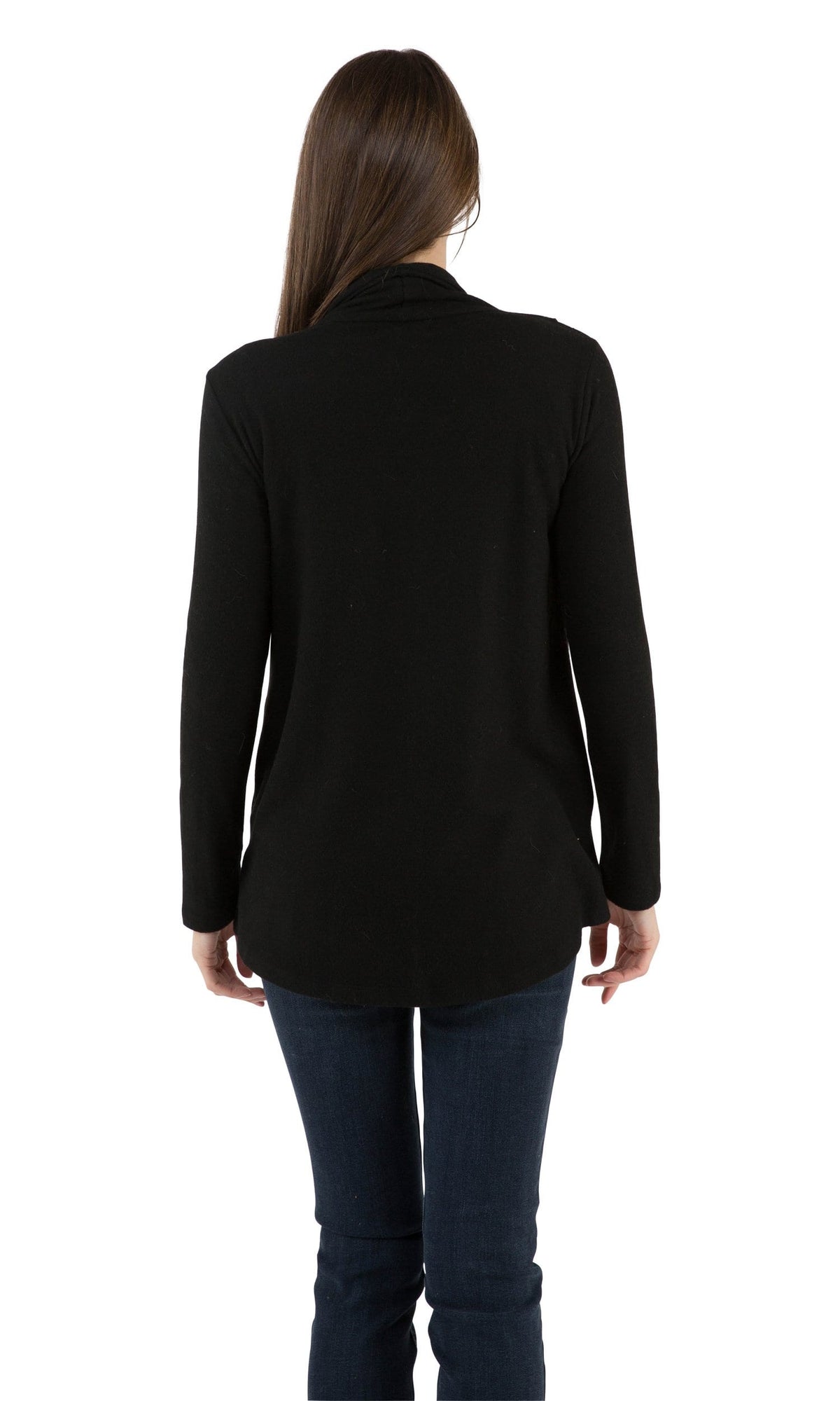 Velvet by Graham &amp; Spencer Jesseray Cozy Jersey Zip-Up Cardigan