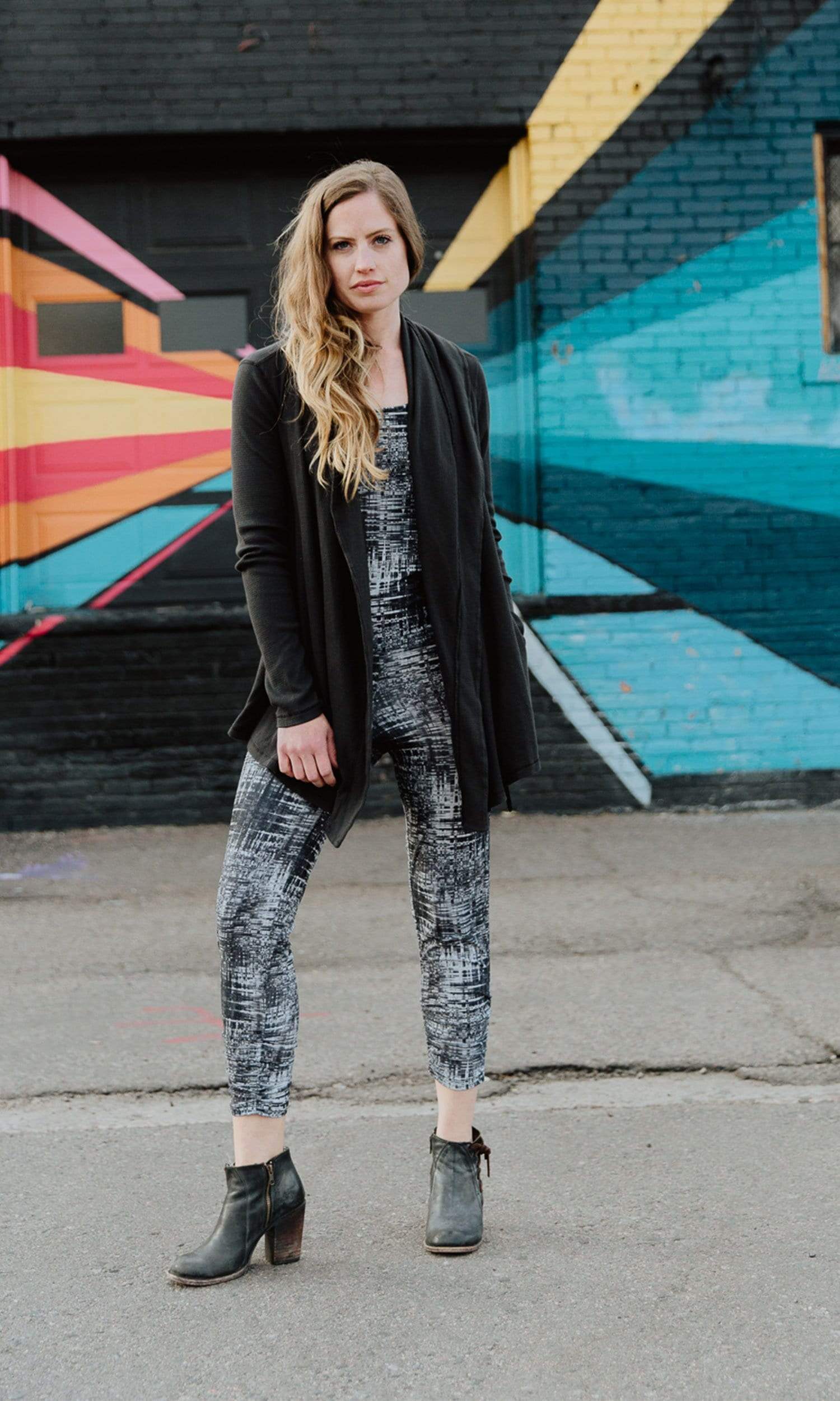 Velvet by Graham & Spencer Havana Baby Thermal Drape Cardigan