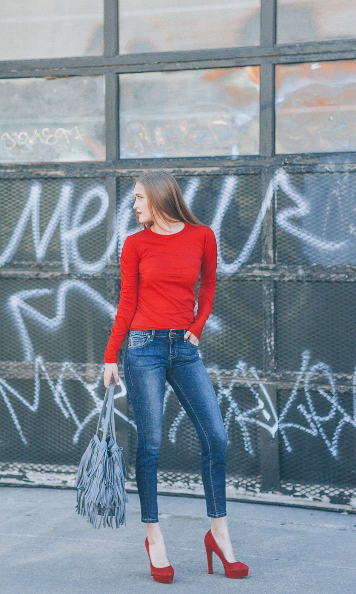 Velvet by Graham &amp; Spencer Miss Shirred Sleeve Top