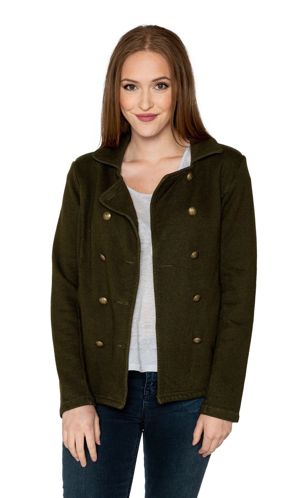 Velvet by Graham &amp; Spencer Afin Fleece Peacoat