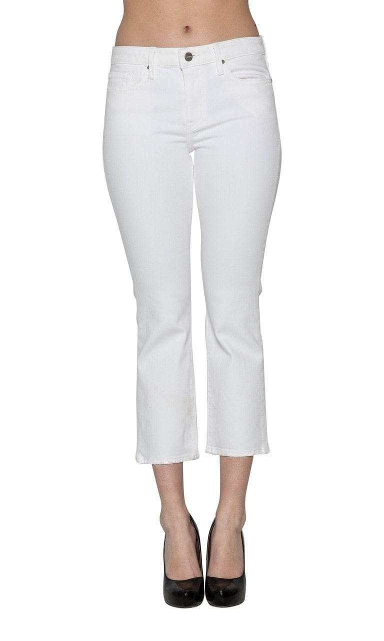 Velvet by Graham &amp; Spencer Kate High Rise Crop Denim-SALT