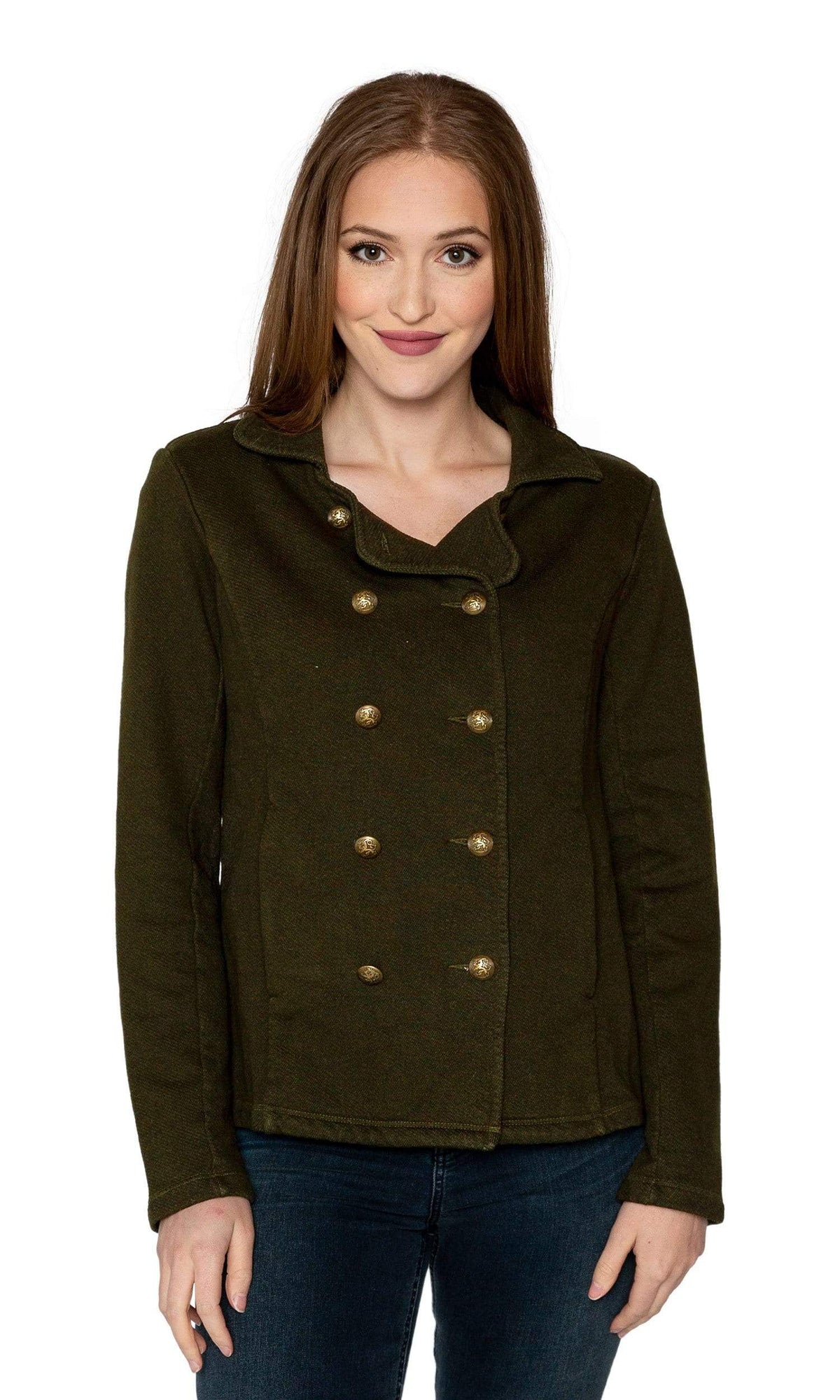 Velvet by Graham &amp; Spencer Afin Fleece Peacoat