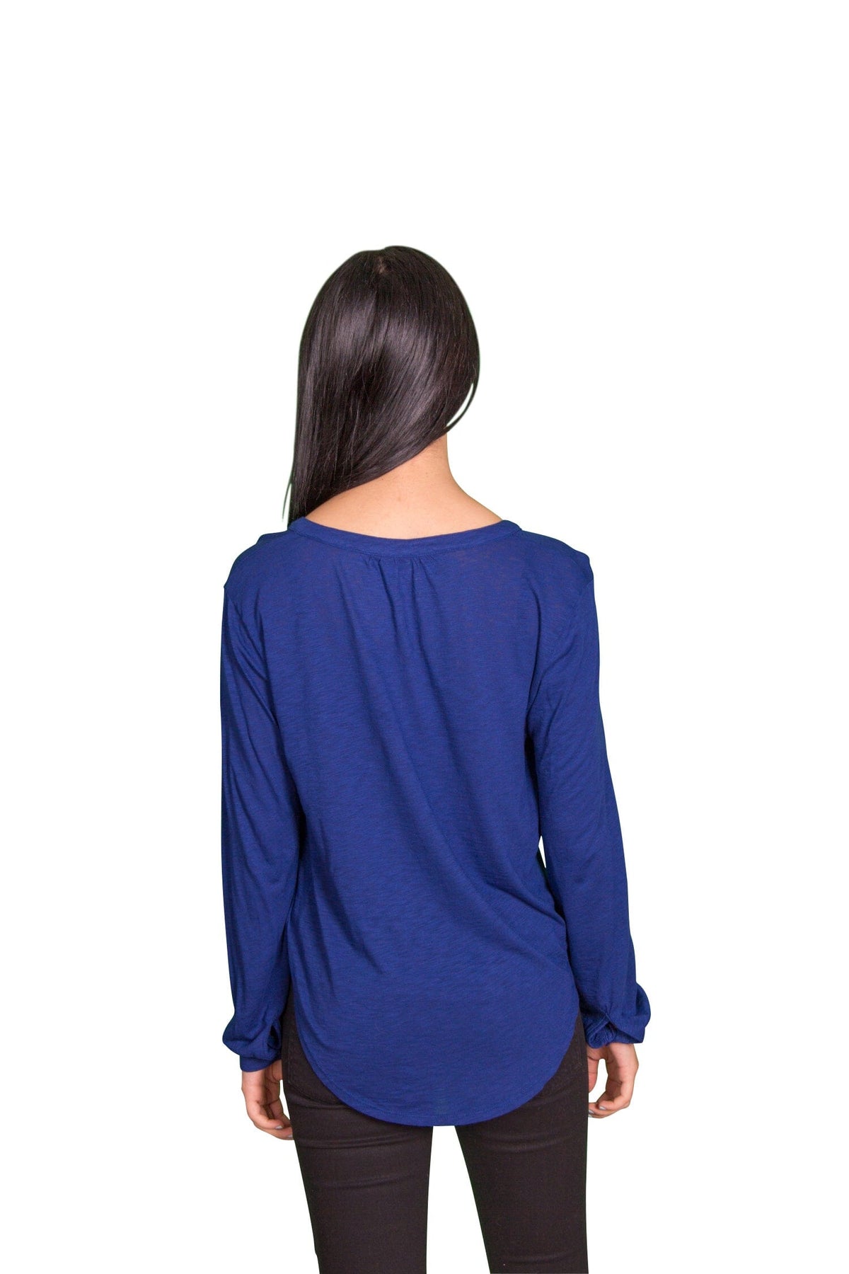 Velvet by Graham &amp; Spencer Chrishelle Luxe Slub Henley Top