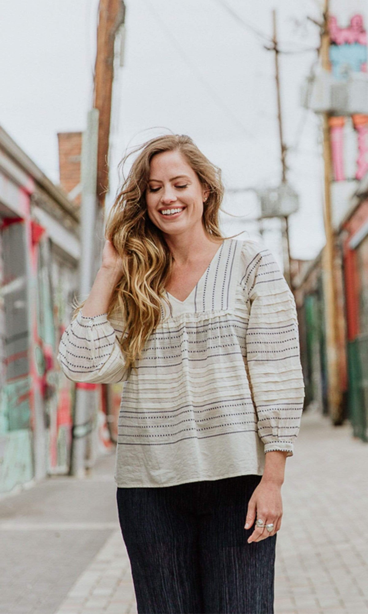 Velvet by Graham &amp; Spencer Piper Paros Embroidered Peasant Top