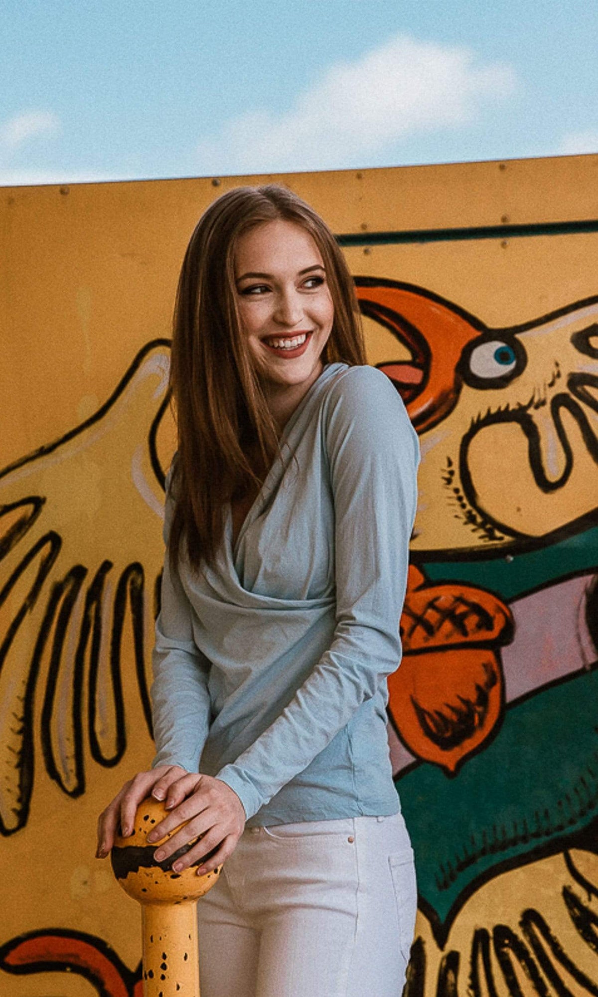 Velvet by Graham &amp; Spencer Meri05 Front Wrap Top