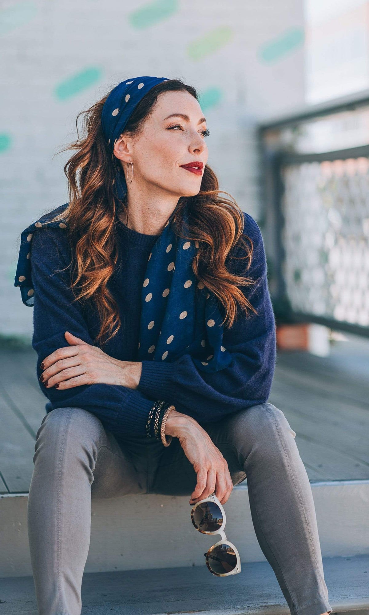 Velvet by Graham &amp; Spencer Selina Cashmere Puff Sleeve Sweater