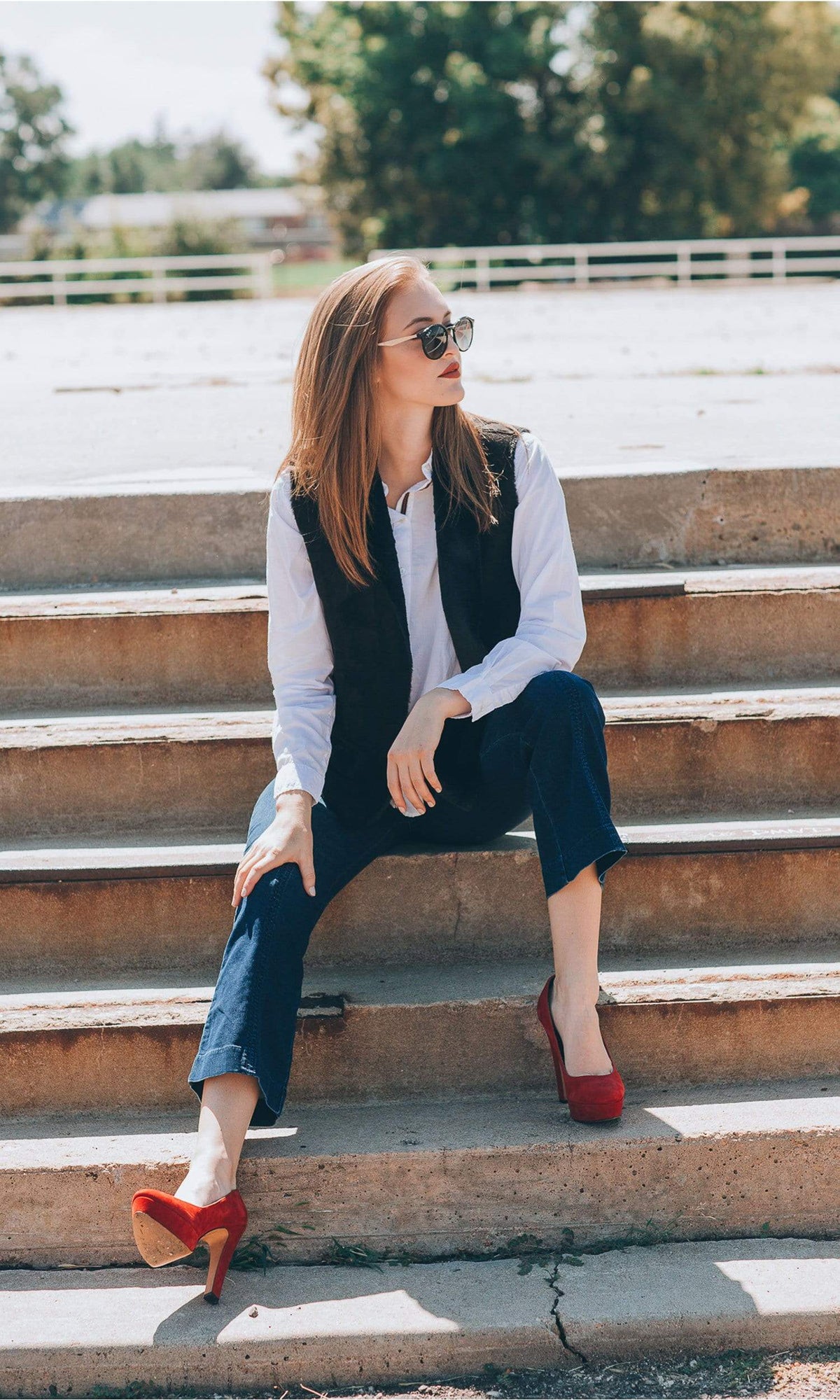 Velvet by Graham &amp; Spencer Yvette Lux Faux Fur Vest