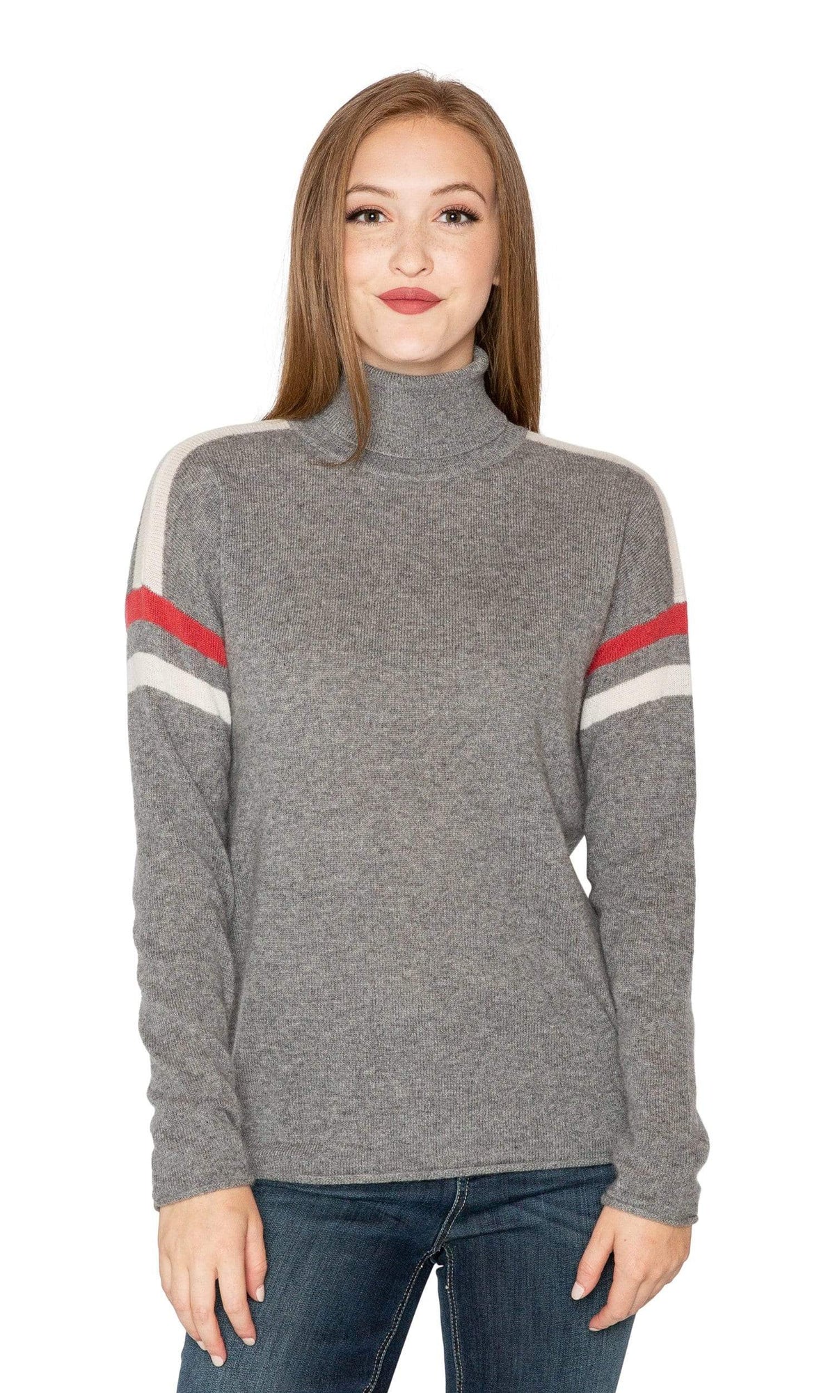 Velvet by Graham &amp; Spencer Bonnie Stripe Cashmere Sweater