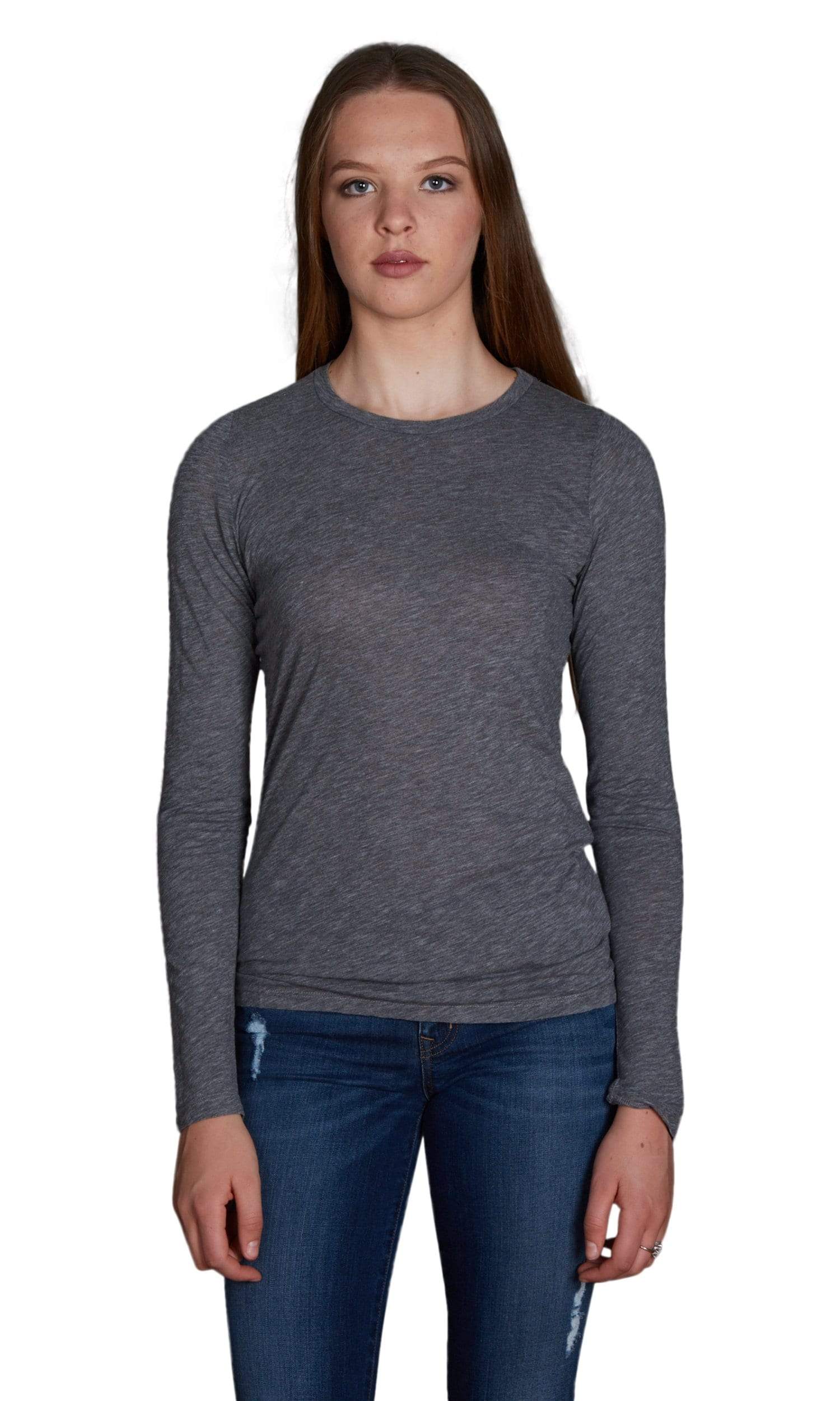 Velvet by Graham and Spencer Zofina Gauzy Whisper Crew Neck Top