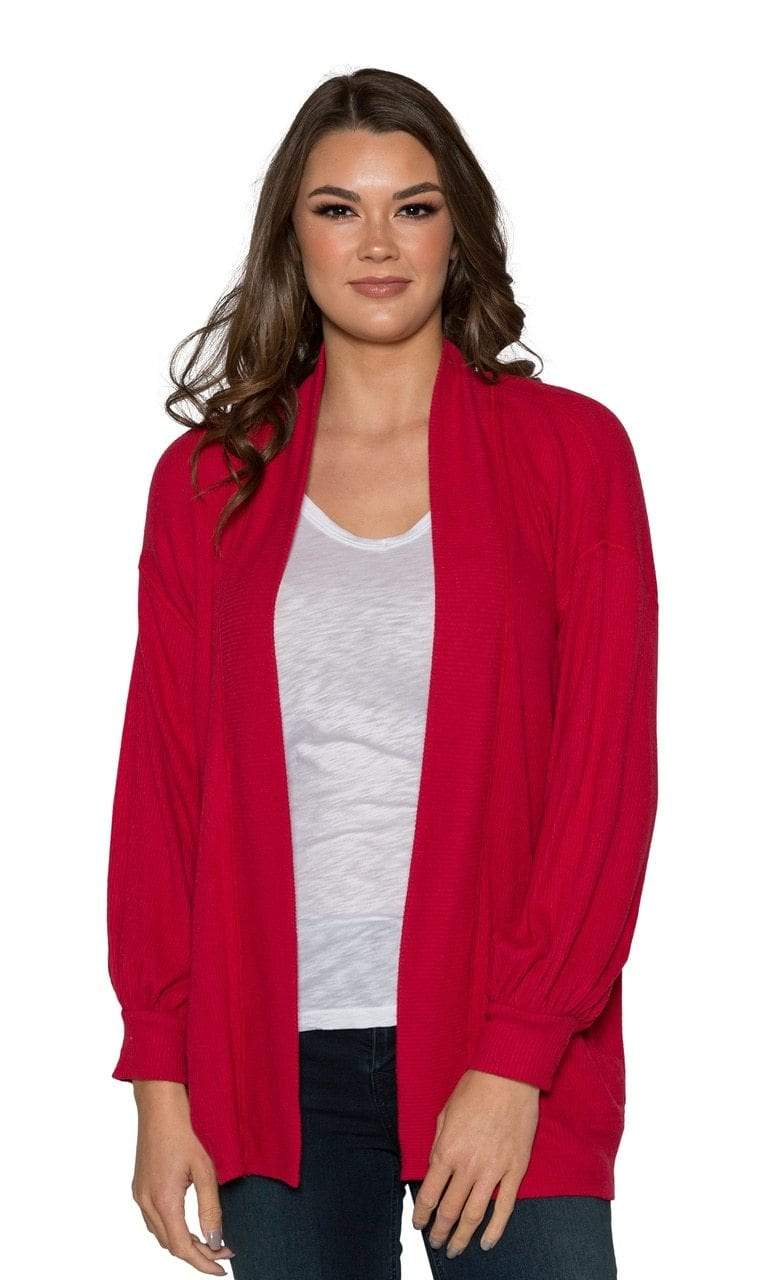 Velvet by Graham &amp; Spencer Nevada Cozy Rib Cardigan