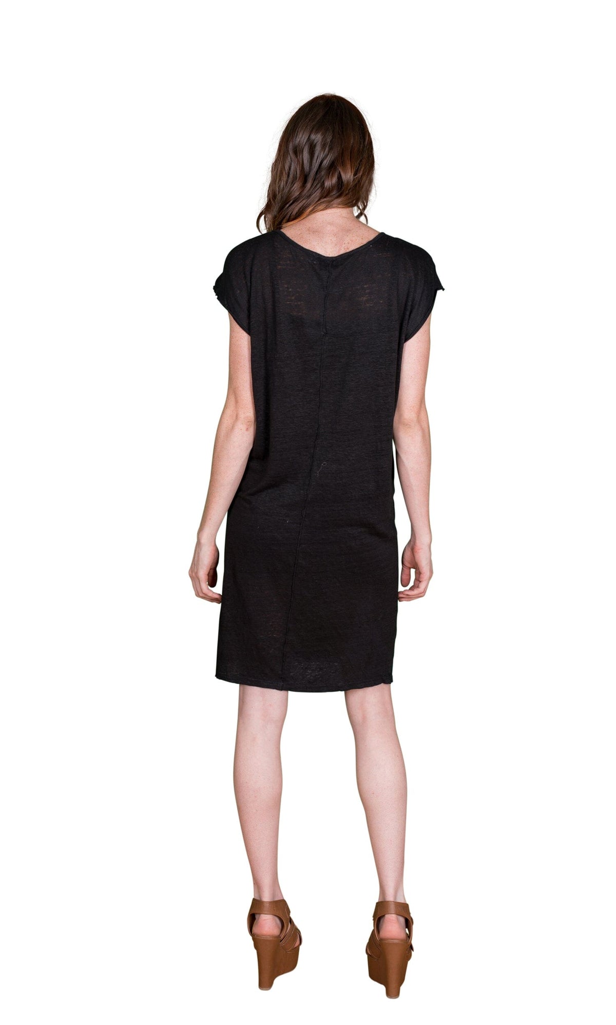 Velvet by Graham &amp; Spencer Kezia Linen Knit Tee Dress