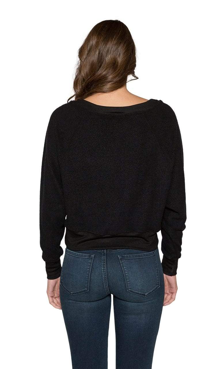 Claudia Inside Out Crop Sweatshirt