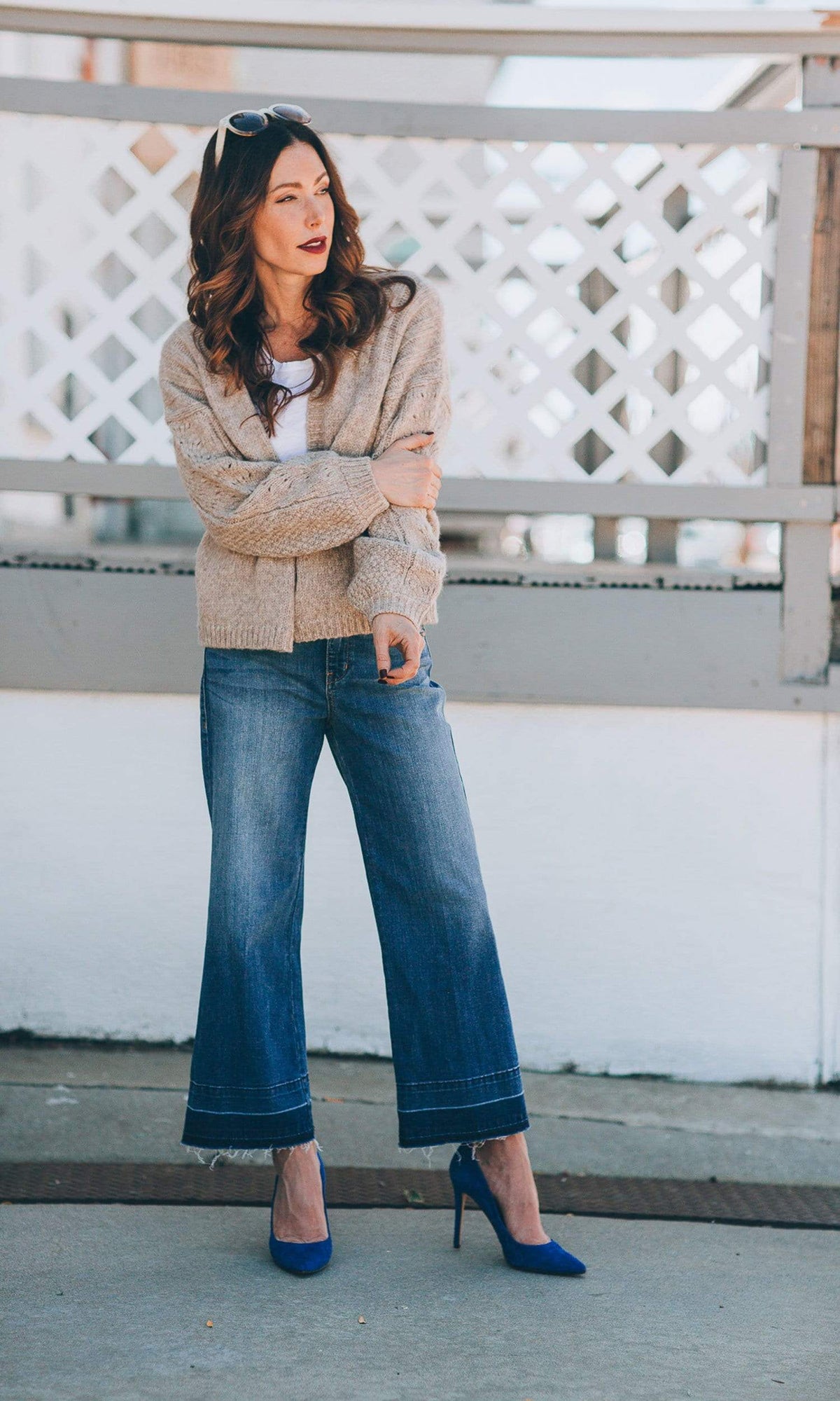 Level 99 Anabelle 5 Pocket Wide Leg Denim