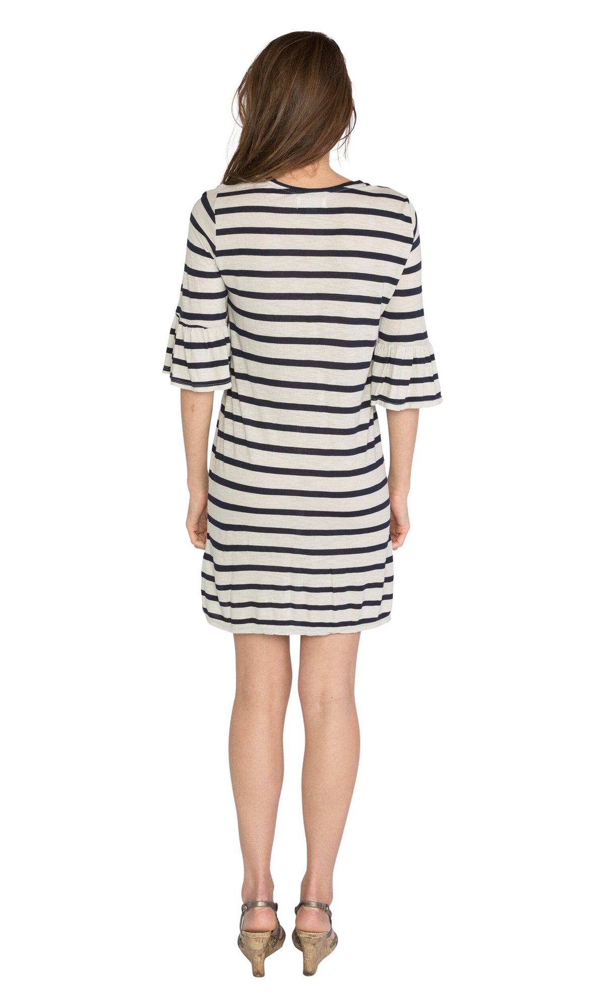 Velvet by Graham &amp; Spencer Andena Cotton Modal Stripe Dress