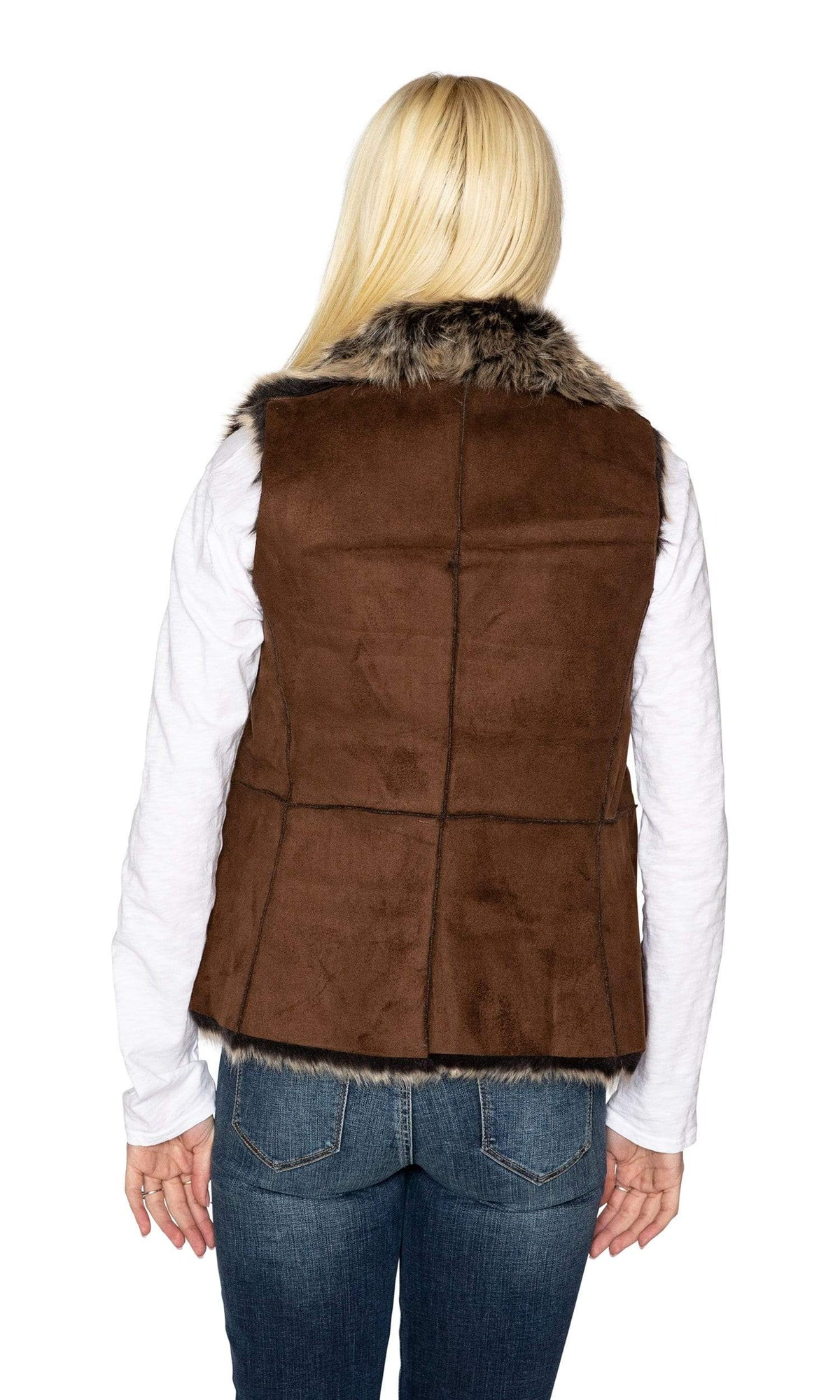 Love Token Miley Faux Fur Vest