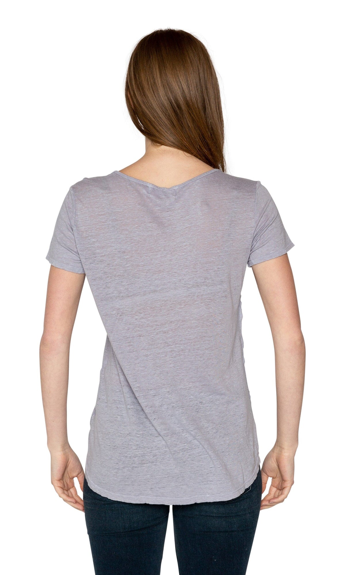 Velvet by Graham &amp; Spencer Oliana Linen Scoop Neck Top