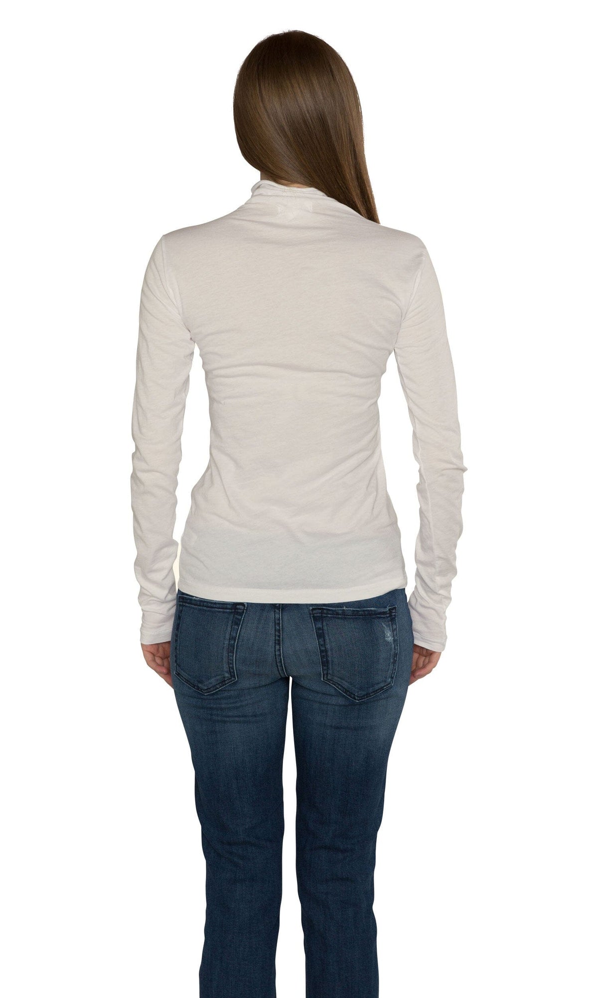 Velvet by Graham &amp; Spencer Talisia05 Gauzy Whisper Turtleneck Top.