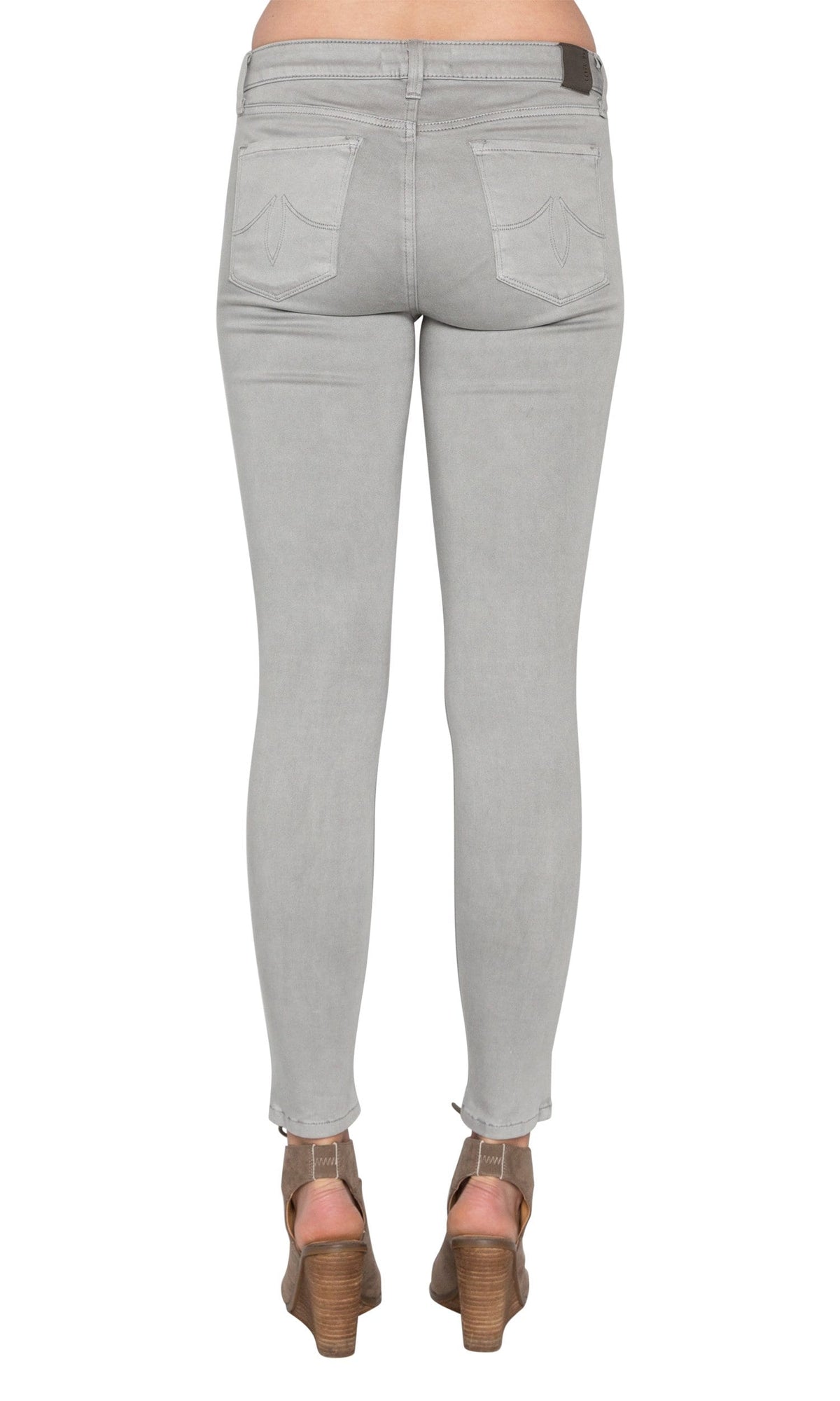 Level 99 Janice Mid Rise Skinny Denim - Rocky