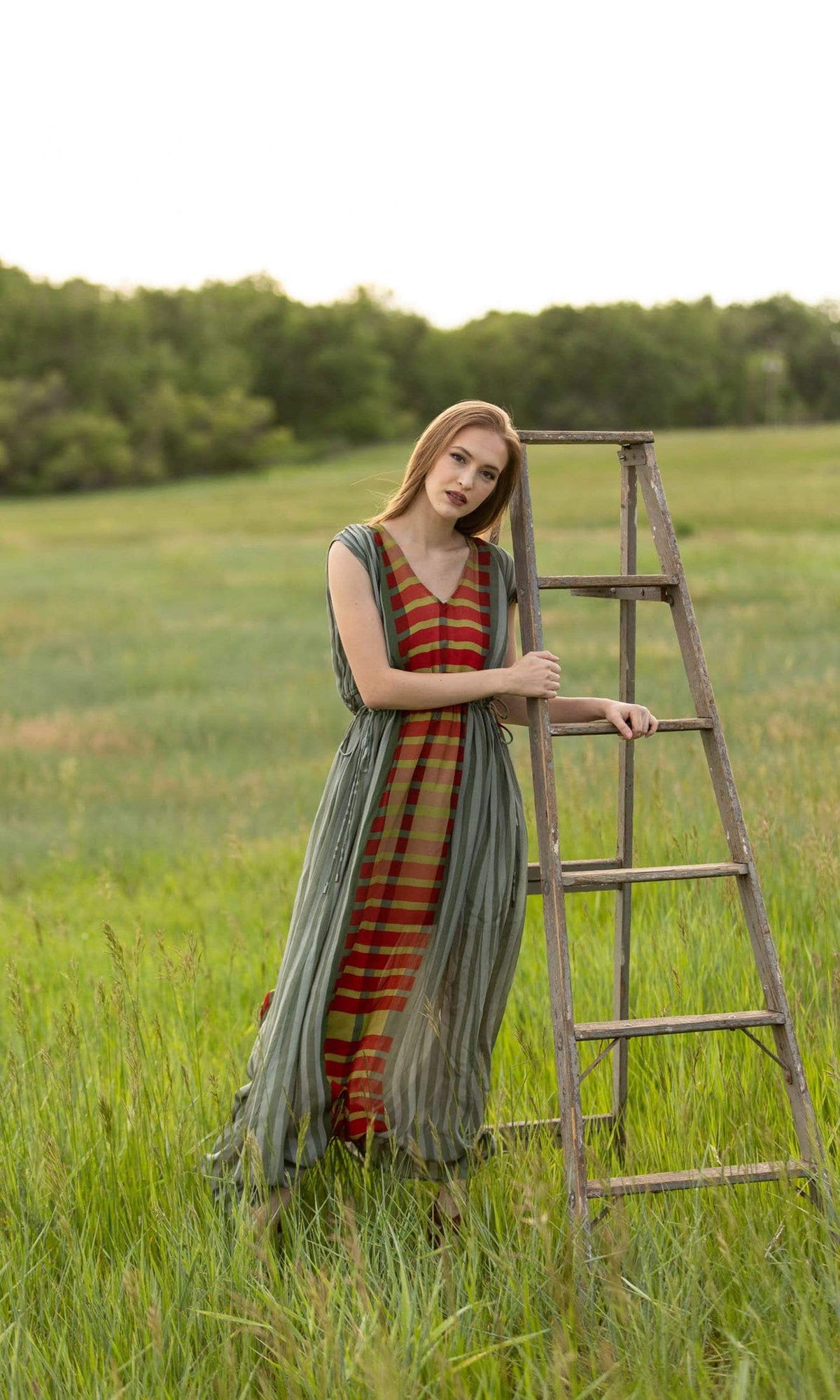 Conditions Apply One of the Best in the World Side Tie Maxi Dress