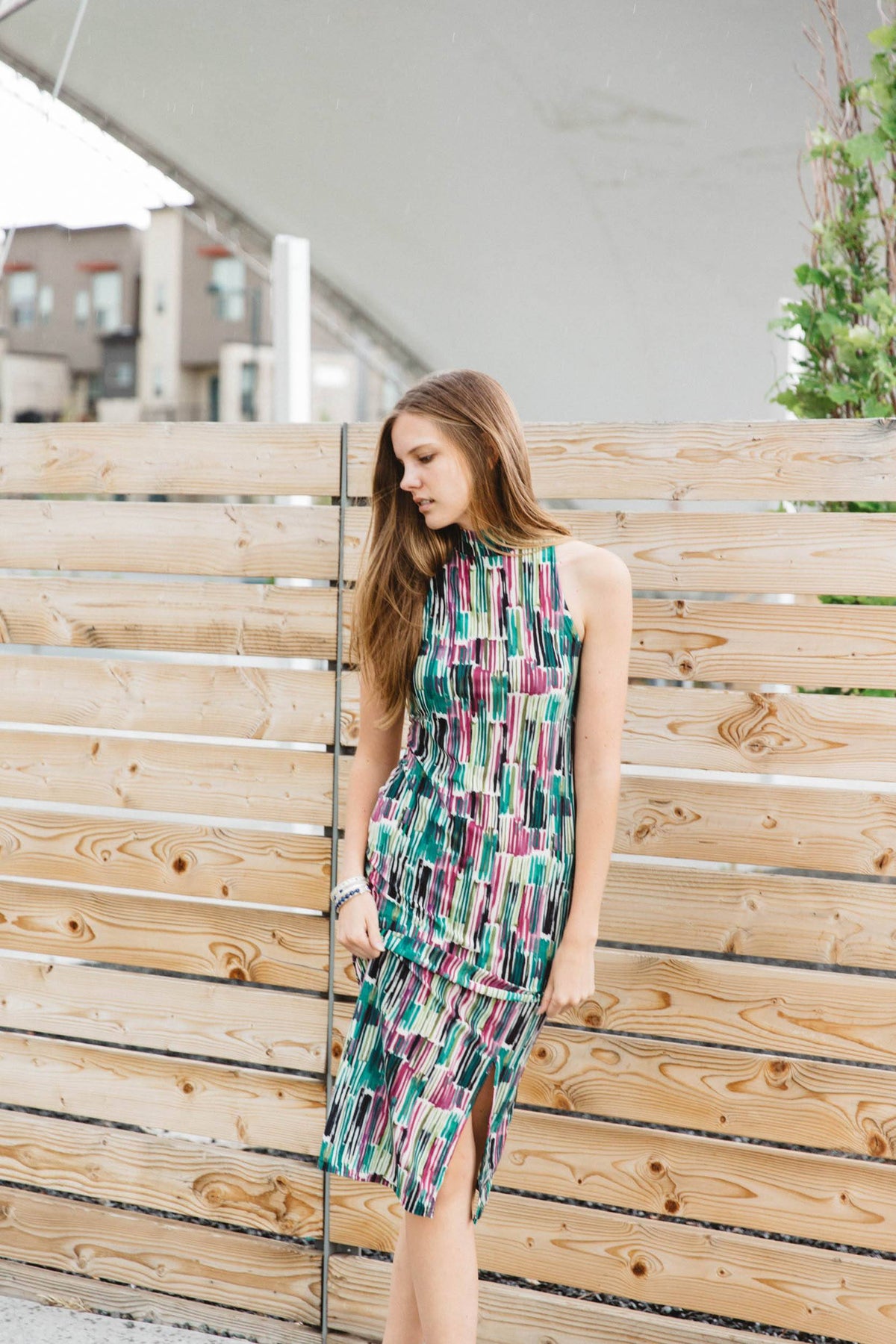 Viereck Horse Sleeveless Mockneck Dress - Inglewood