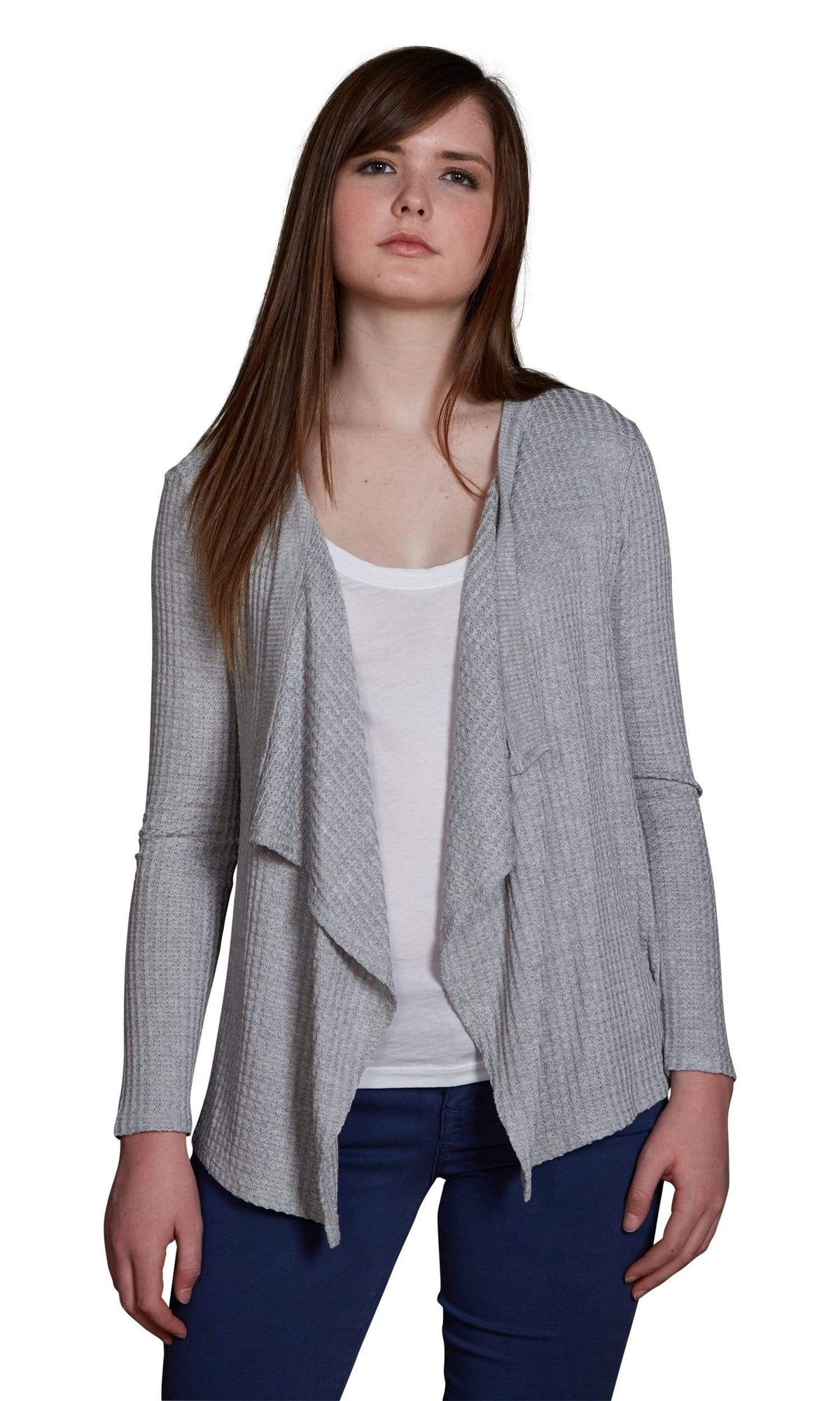 Velvet by Graham &amp; Spencer Charissa Thermal Knit Cardigan