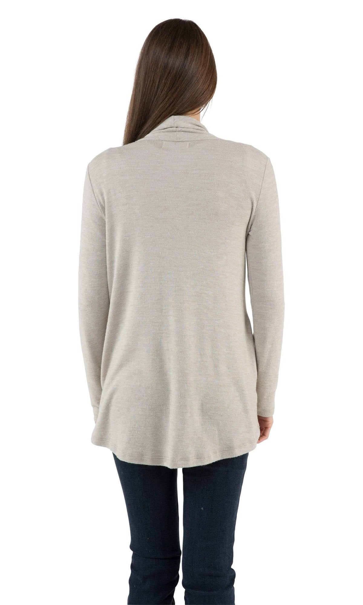 Velvet by Graham &amp; Spencer Jesseray Cozy Jersey Zip-Up Cardigan