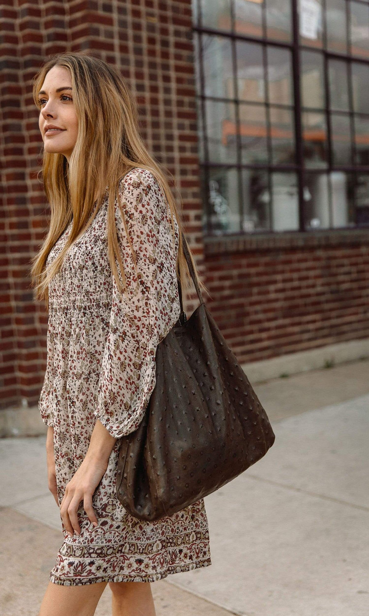 Velvet by Graham &amp; Spencer Ariana Printed Smocked Dress