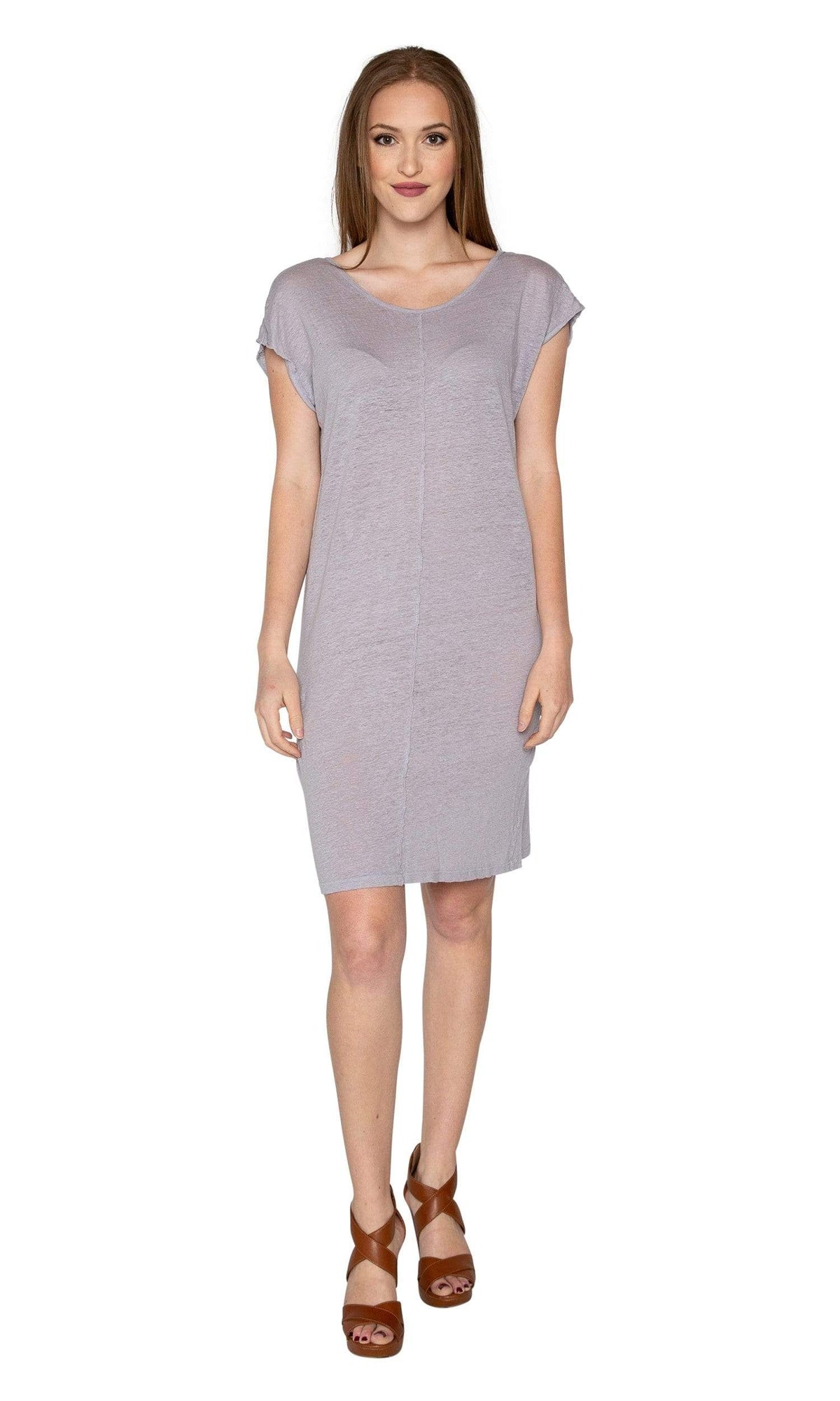 Velvet by Graham &amp; Spencer Kezia Linen Knit Tee Dress