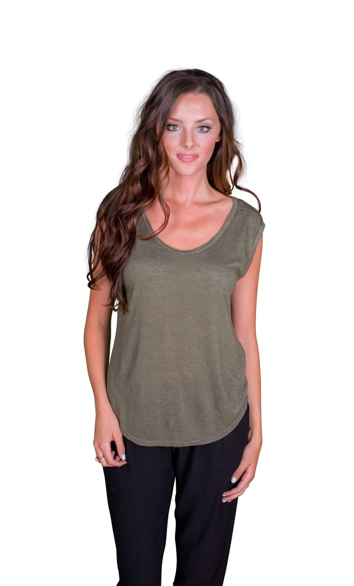 Velvet by Graham &amp; Spencer Geralyn Cap Sleeve Top