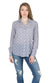 Velvet by Graham & Spencer Emery Printed Cotton Button-up Shirt