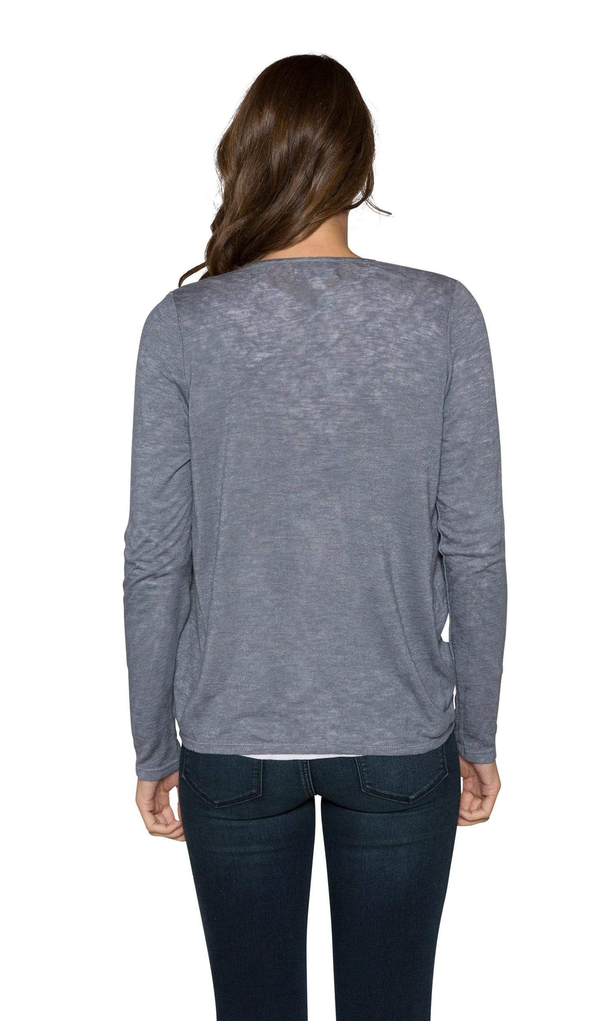 Velvet by Graham &amp; Spencer Margaret Textured Knit Tie Front Cardigan