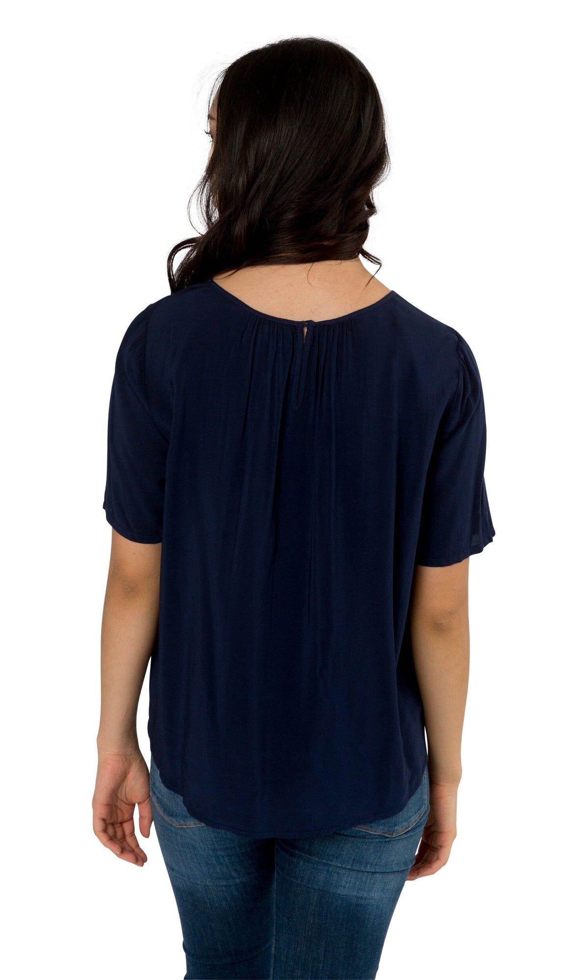 Velvet by Graham &amp; Spencer Aliss Wrap Front Challis Top