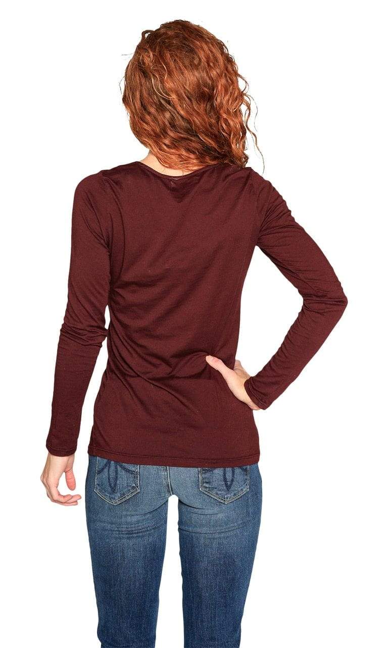 Velvet by Graham &amp; Spencer Joni Gauzy Whisper Lace Up Tee