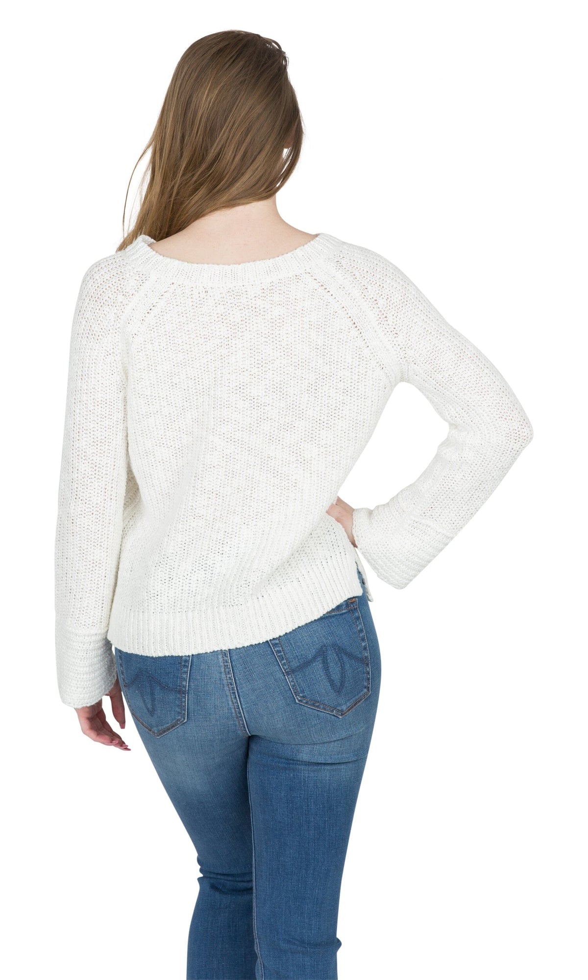 Velvet by Graham &amp; Spencer Chriselle Cotton Linen Sweater